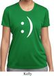 Ladies Funny Shirt Smiley Chat Face Moisture Wicking Tee T-Shirt