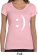 Ladies Funny Shirt Smiley Chat Face Scoop Neck Tee T-Shirt