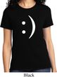Ladies Funny Shirt Smiley Chat Face Tee T-Shirt