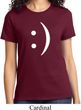 Ladies Funny Shirt Smiley Chat Face Tee T-Shirt