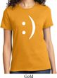 Ladies Funny Shirt Smiley Chat Face Tee T-Shirt