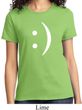 Ladies Funny Shirt Smiley Chat Face Tee T-Shirt