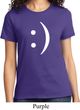 Ladies Funny Shirt Smiley Chat Face Tee T-Shirt