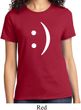 Ladies Funny Shirt Smiley Chat Face Tee T-Shirt