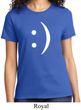 Ladies Funny Shirt Smiley Chat Face Tee T-Shirt
