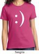 Ladies Funny Shirt Smiley Chat Face Tee T-Shirt