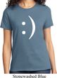 Ladies Funny Shirt Smiley Chat Face Tee T-Shirt
