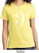 Ladies Funny Shirt Smiley Chat Face Tee T-Shirt