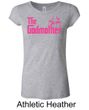 Ladies Funny Shirt The Godmother Longer Length Tee T-Shirt
