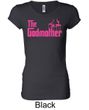 Ladies Funny Shirt The Godmother Longer Length Tee T-Shirt