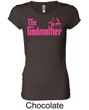 Ladies Funny Shirt The Godmother Longer Length Tee T-Shirt