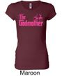 Ladies Funny Shirt The Godmother Longer Length Tee T-Shirt