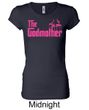 Ladies Funny Shirt The Godmother Longer Length Tee T-Shirt
