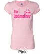 Ladies Funny Shirt The Godmother Longer Length Tee T-Shirt
