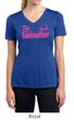 Ladies Funny Shirt The Godmother Moisture Wicking V-neck Tee T-Shirt