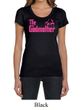 Ladies Funny Shirt The Godmother Scoop Neck Tee T-Shirt