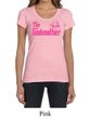 Ladies Funny Shirt The Godmother Scoop Neck Tee T-Shirt
