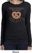 Ladies Funny Shirt Thirsty Pretzels Long Sleeve Tee T-Shirt