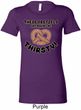 Ladies Funny Shirt Thirsty Pretzels Longer Length Tee T-Shirt