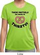 Ladies Funny Shirt Thirsty Pretzels Moisture Wicking Tee T-Shirt