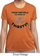Ladies Funny Shirt Thirsty Pretzels Moisture Wicking Tee T-Shirt