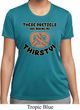 Ladies Funny Shirt Thirsty Pretzels Moisture Wicking Tee T-Shirt