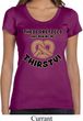 Ladies Funny Shirt Thirsty Pretzels Scoop Neck Tee T-Shirt