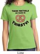 Ladies Funny Shirt Thirsty Pretzels Tee T-Shirt