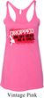 Ladies Funny Tanktop Dropped On My Head Tri Blend Racerback Tank Top