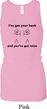 Ladies Funny Tanktop I've Got Your Back Longer Length Racerback Tank