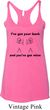 Ladies Funny Tanktop I've Got Your Back Tri Blend Racerback Tank Top