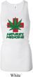 Ladies Funny Tanktop Natures Medicine Longer Length Racerback Tank Top