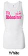 Ladies Funny Tanktop The Godmother Longer Length Racerback Tank Top
