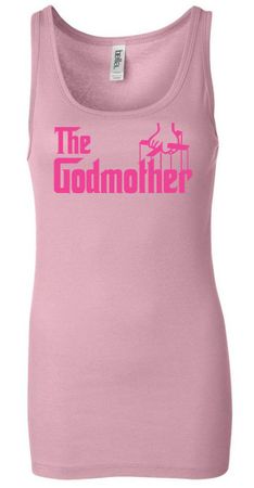 Ladies Funny Tanktop The Godmother Longer Length Tank Top