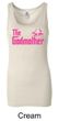 Ladies Funny Tanktop The Godmother Longer Length Tank Top