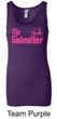 Ladies Funny Tanktop The Godmother Longer Length Tank Top