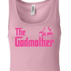 Ladies Funny Tanktop The Godmother Longer Length Tank Top