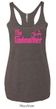 Ladies Funny Tanktop The Godmother Tri Blend Racerback Tank Top