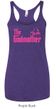 Ladies Funny Tanktop The Godmother Tri Blend Racerback Tank Top