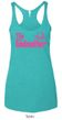 Ladies Funny Tanktop The Godmother Tri Blend Racerback Tank Top