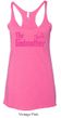 Ladies Funny Tanktop The Godmother Tri Blend Racerback Tank Top