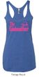 Ladies Funny Tanktop The Godmother Tri Blend Racerback Tank Top