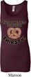 Ladies Funny Tanktop Thirsty Pretzels Longer Length Tank Top