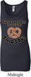 Ladies Funny Tanktop Thirsty Pretzels Longer Length Tank Top