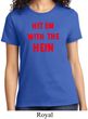Ladies Funny Tee Hit em with the Hein T-shirt