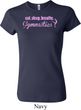 Ladies Gymnast Shirt Eat Sleep Breathe Gymnastics Crewneck Tee T-Shirt