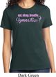 Ladies Gymnast Shirt Eat Sleep Breathe Gymnastics Tee T-Shirt