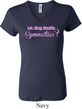 Ladies Gymnast Shirt Eat Sleep Breathe Gymnastics V-neck Tee T-Shirt