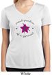 Ladies Gymnast Shirt Proud Grandma Moisture Wicking V-neck Tee T-Shirt