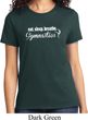 Ladies Gymnast Shirt White Eat Sleep Breathe Gymnastics Tee T-Shirt